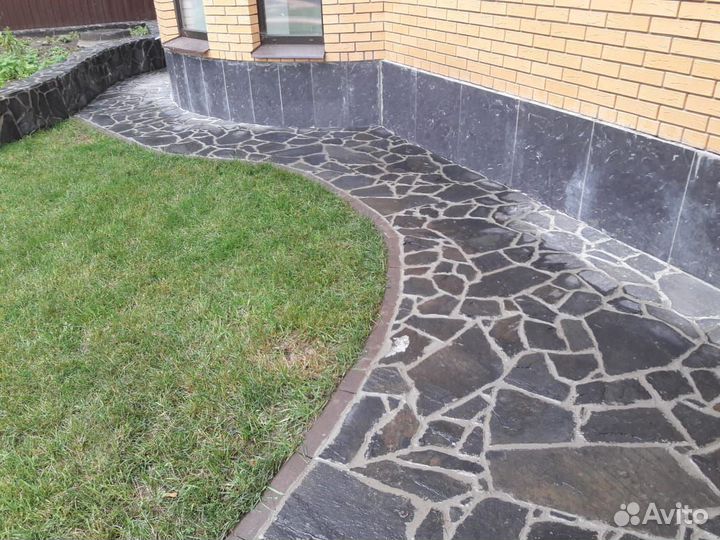 Сланец плитняк черный