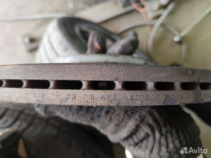 Тормозные диски audi