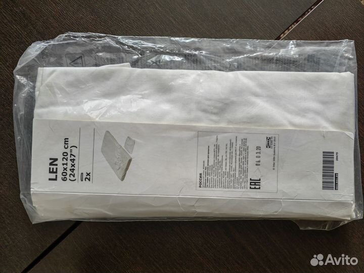 Простыня IKEA новая 120 60 в детскую кровать