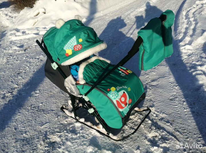 Коляска санки