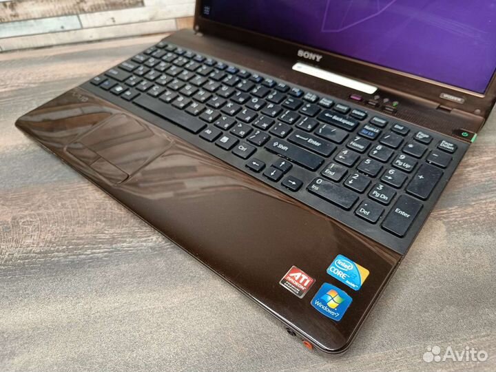 Ноутбук Sony Vaio на i3 и SSD 120