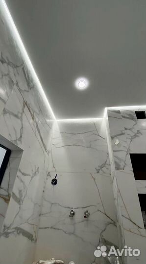 Натяжные потолки / Установка