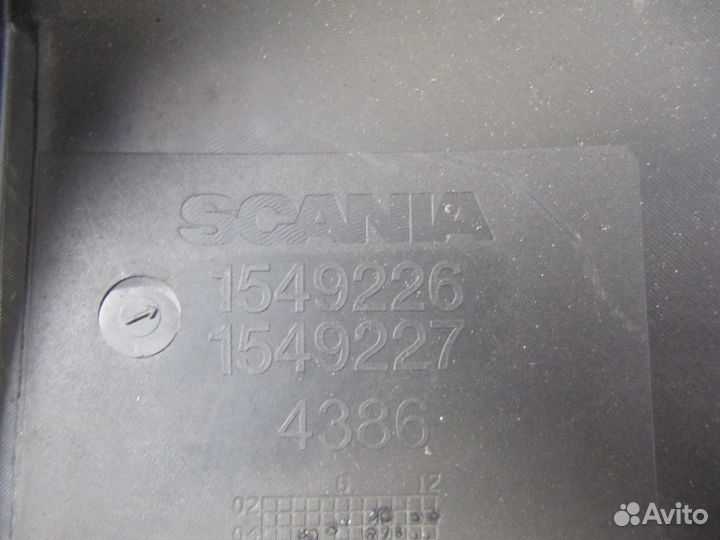 Кожух рулевой колонки верхний Scania P, G, R serie