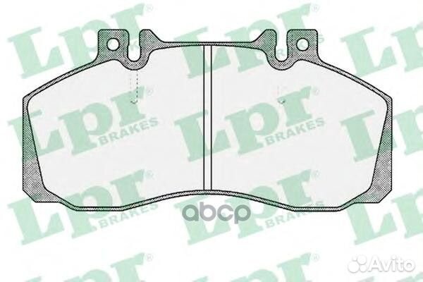 05P360 Колодки тормозные mercedes T2/LN1 508D-8