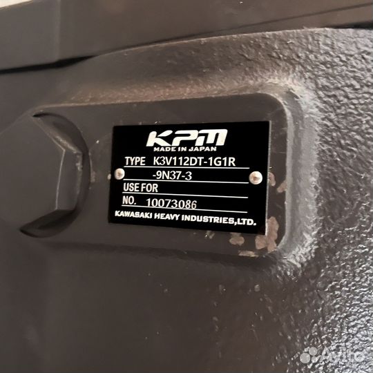 Гидронасос KPM K3V112DT