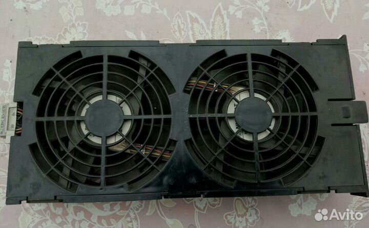 Вентилятор сдвоенный, (кулер)
