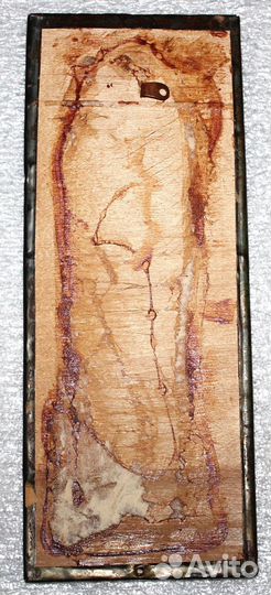 Чеканка СССР девушка