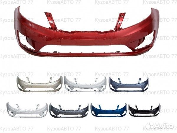 Бампер передний Киа Рио 3 в цвет новый без пробега