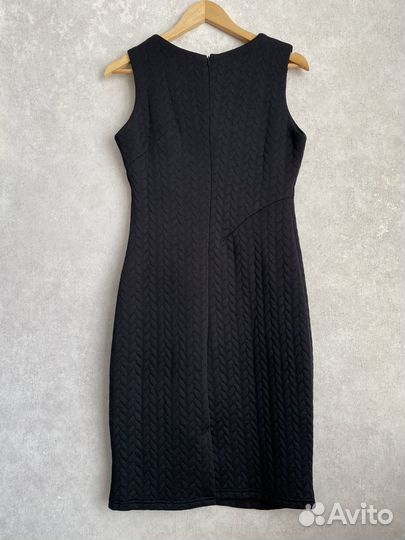 Платье футляр 46 черное