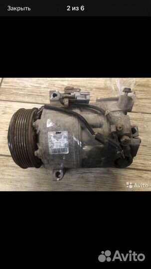 Компрессор кондиционера Nissan Serena 2.0 MR20