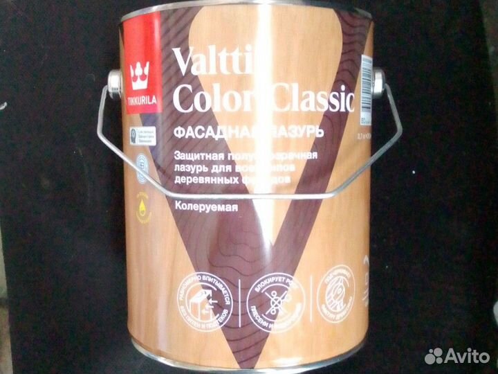 Антисептик Tikkurila Valtti Color Classic 9л