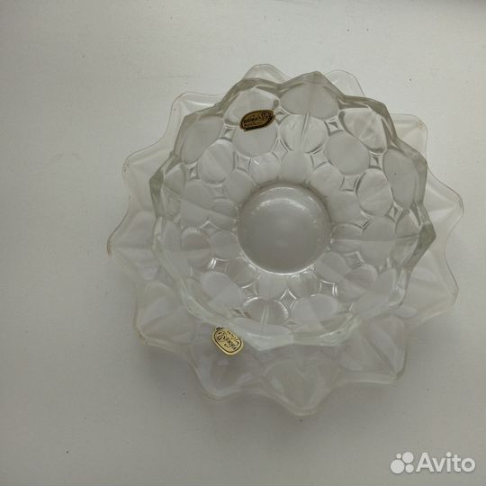 Хрустальные креманки для мороженного, Богемия