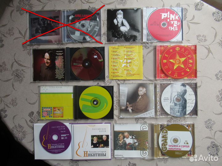 Музыка разная на CD и Никитины и И.Шварц из к/ф