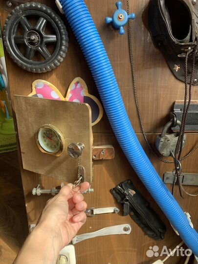 Бизиборд детский со светом