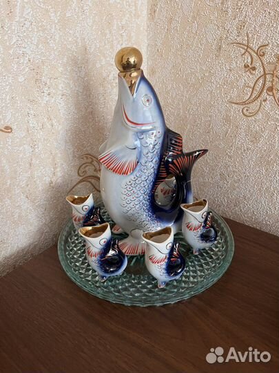 Сервиз рыбки СССР