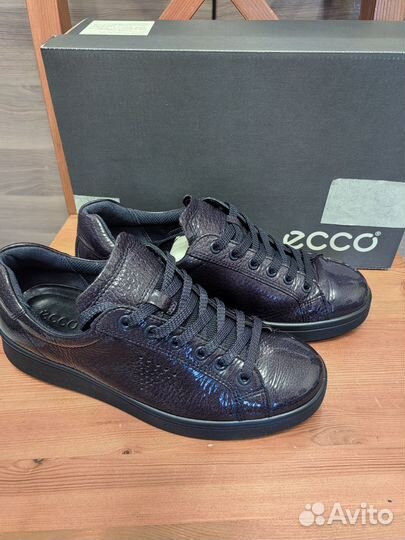 В доставке Кеды ecco 38р, натуральная кожа