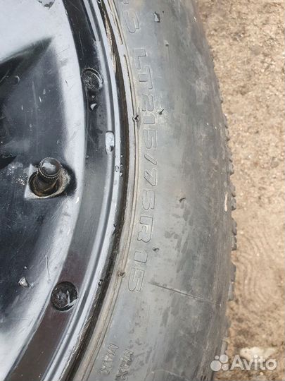 Диски suzuki R15 с резиной kumho AT