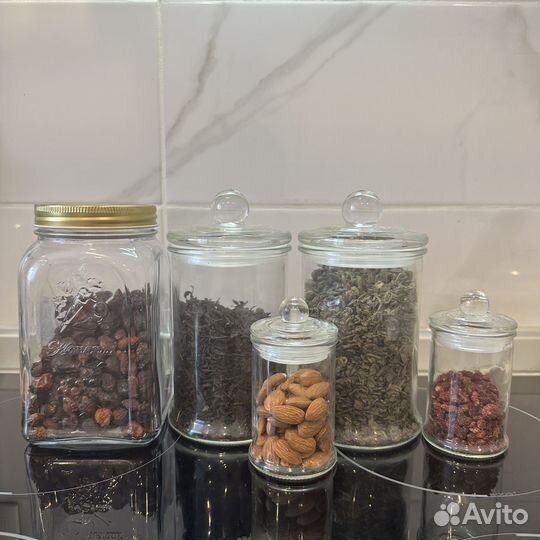 Банка для хранения,стекло