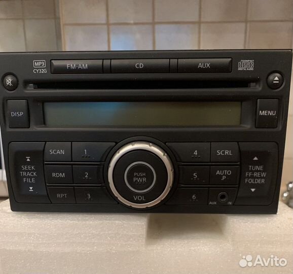 Магнитола Nissan tiida