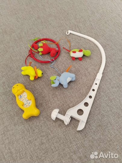 Держатель для балдахина,термометр,игрушка-подвеска