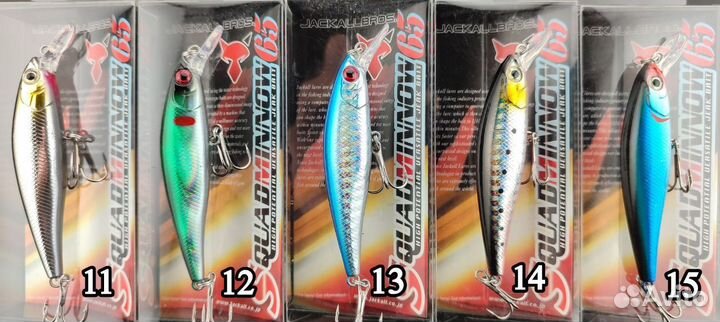 Воблер Jackall Squad Minnow 65SP