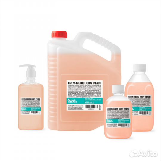 Крем-мыло jucy peach 0,5 л