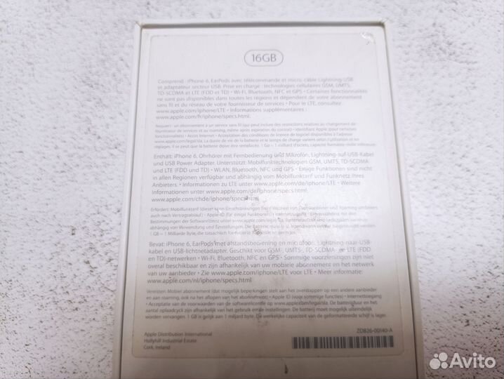 iPhone 6, 16 ГБ