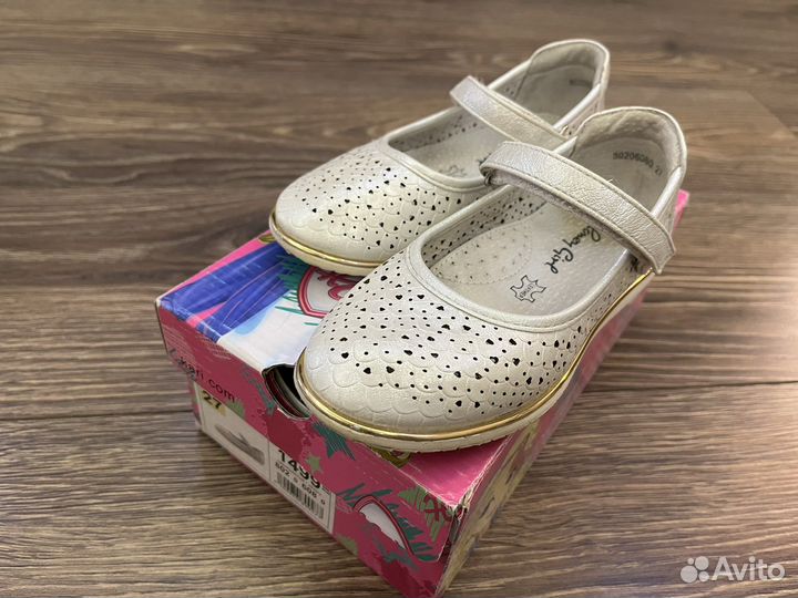 Туфли для девочки 27 размер