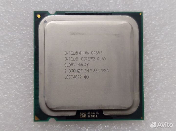 Intel Core 2 Quad Q9550 2,83Ghz