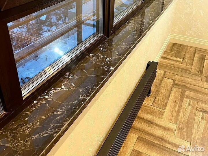 Подоконник из искусственного камня