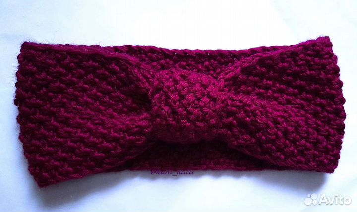 Повязка на голову ручной работы