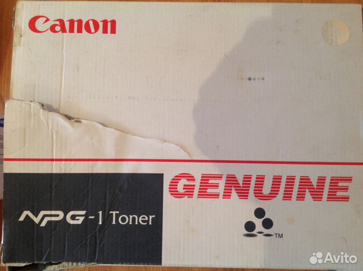 Canon NPG-1 toner оригинальная тонер-туба