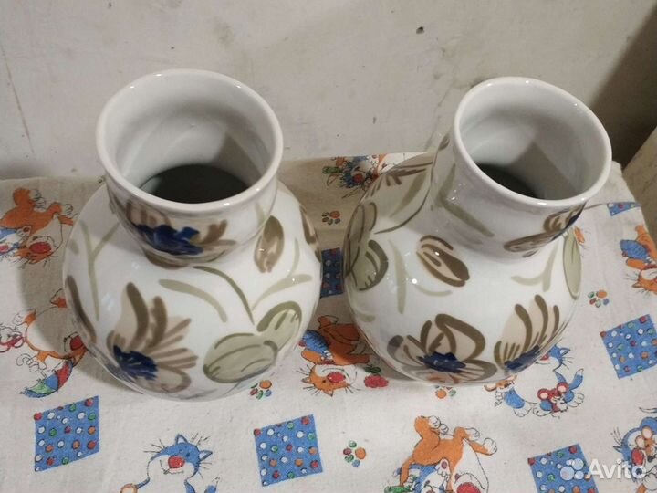 Ваза для цветов фарфор лоз