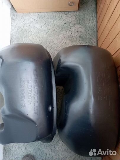 Подкрылки (локеры)задние на шевроле кобальт 2шт