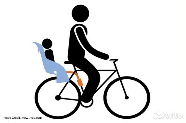 Детское велосипедное кресло