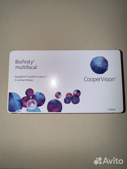 Контактная линза biofinity multifocal -3.00 1шт