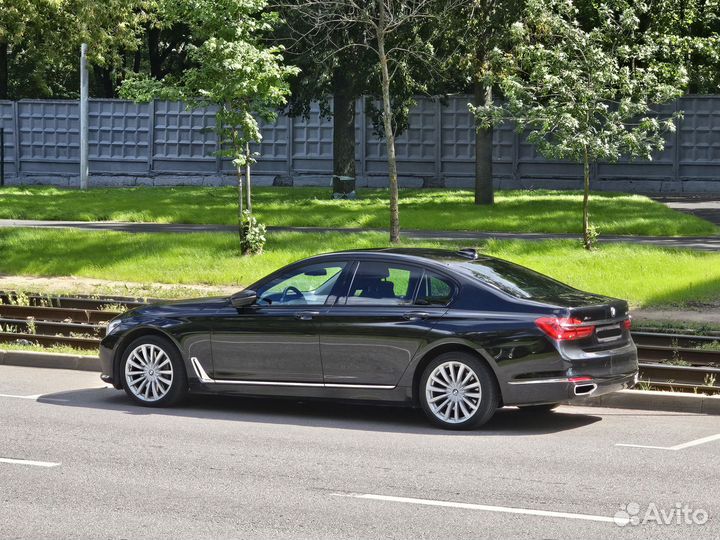 Аренда BMW 750d с личным водителем