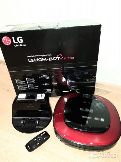Робот пылесос LG vrf6043lr