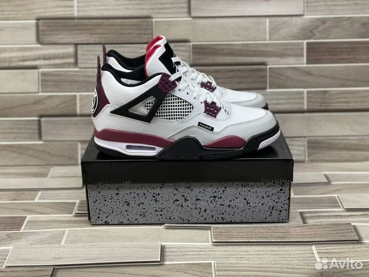 Кроссовки Air Jordan 4 PSG Paris Saint-Germain