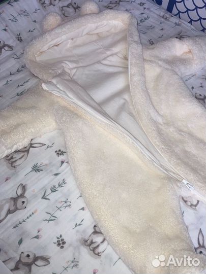 Комбинезон плюшевый 56