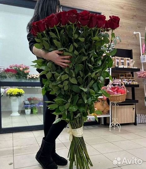 Высокие розы, букеты, цветы Доставка