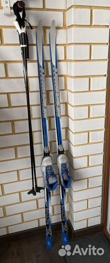 Лыжи беговые детские 170 с ботинками