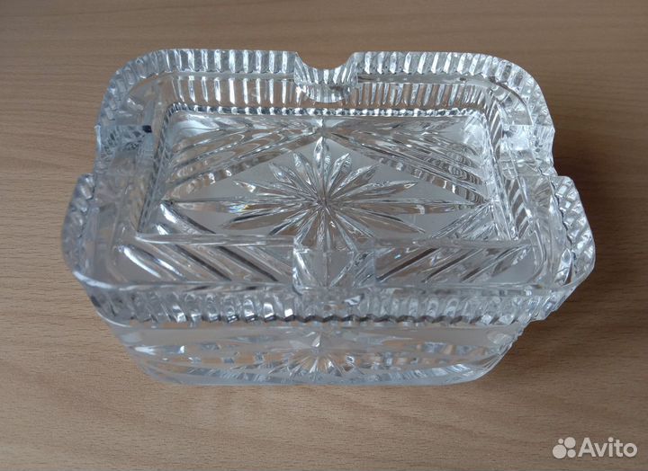 Хрустальные пепельницы, Хрустальная шкатулка СССР