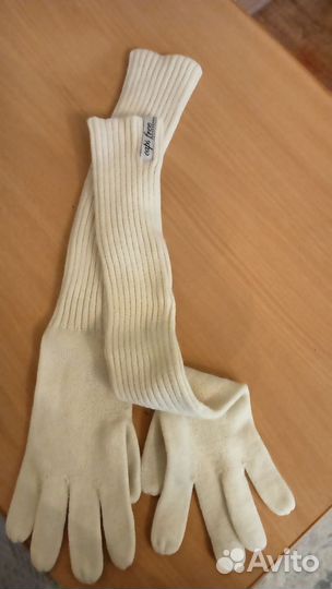 Перчатки женские длинные