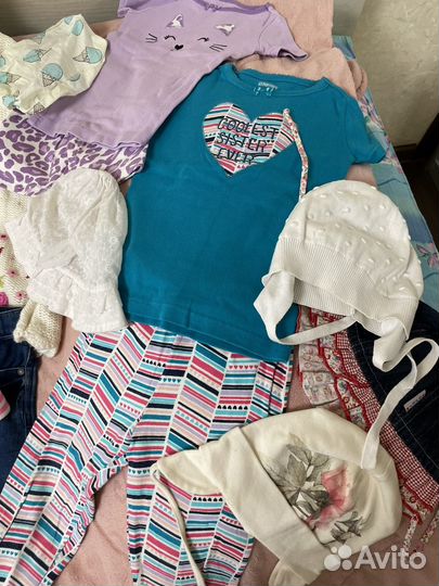 Детские вещи пакетом на девочку 92