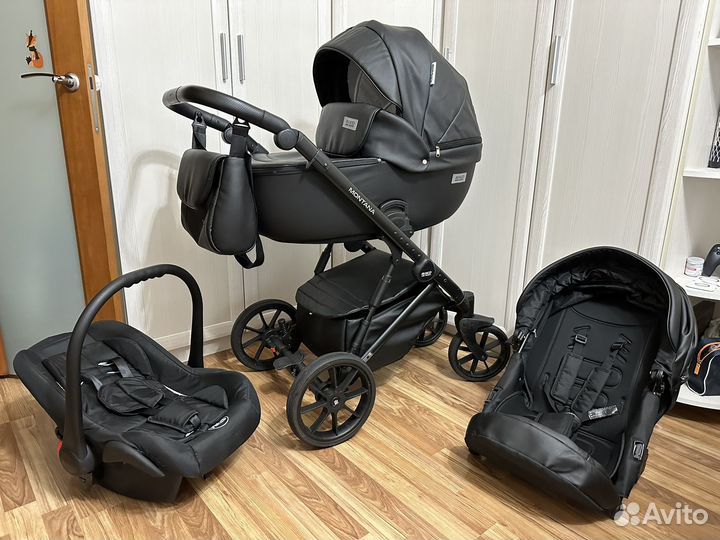 Коляска riko basic montana ecco 3в1