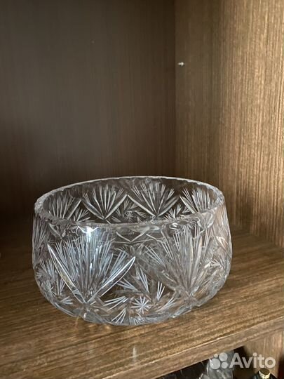 Хрустальная вазы хрустальные для фруктов