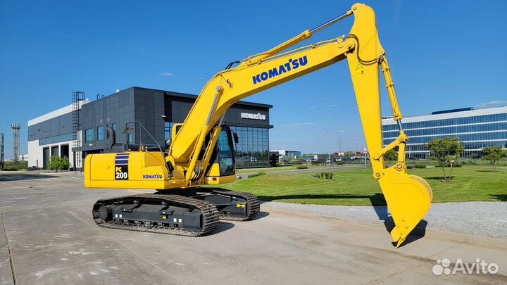 Гусеничный экскаватор Komatsu PC200-10, 2022