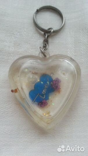 Брелок сердце из 90 х