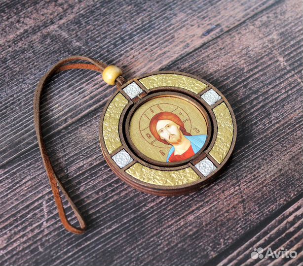 Медальон с иконами, двухсторонний